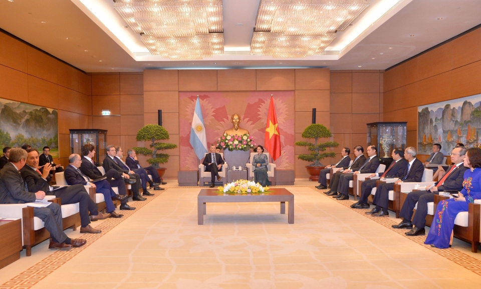 vietnam wants to bolster strategic partnership with argentina top legislator