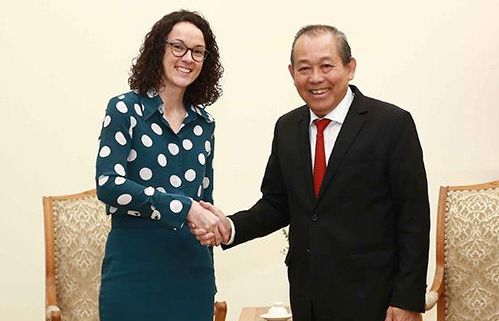 Deputy PM hosts Germany’s Hessen state minister