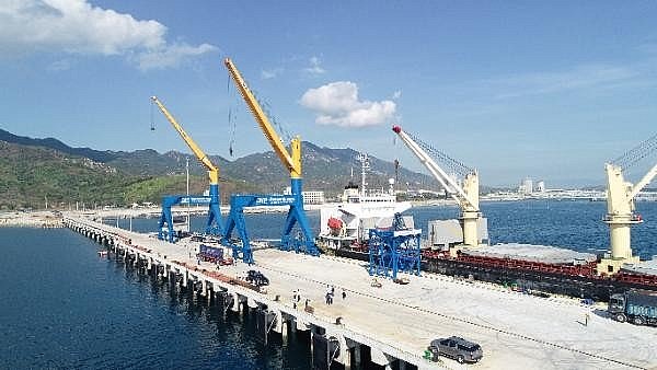 Part of  the Van Phong Economic Zone located in the central province of Khanh Hoa (Photo: VNA)