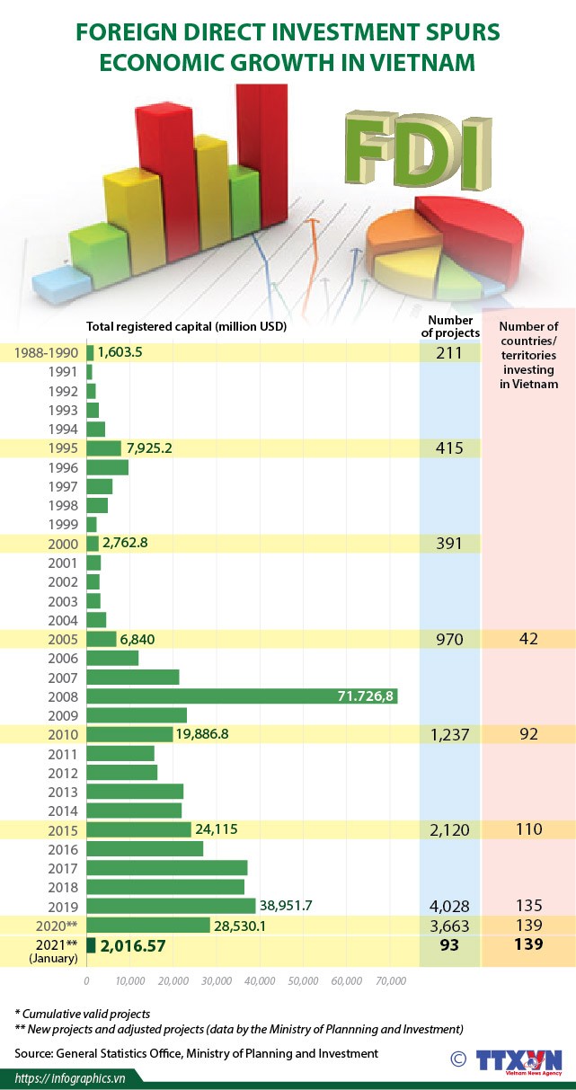 Foreign direct investment spurs economic growth in Viet Nam