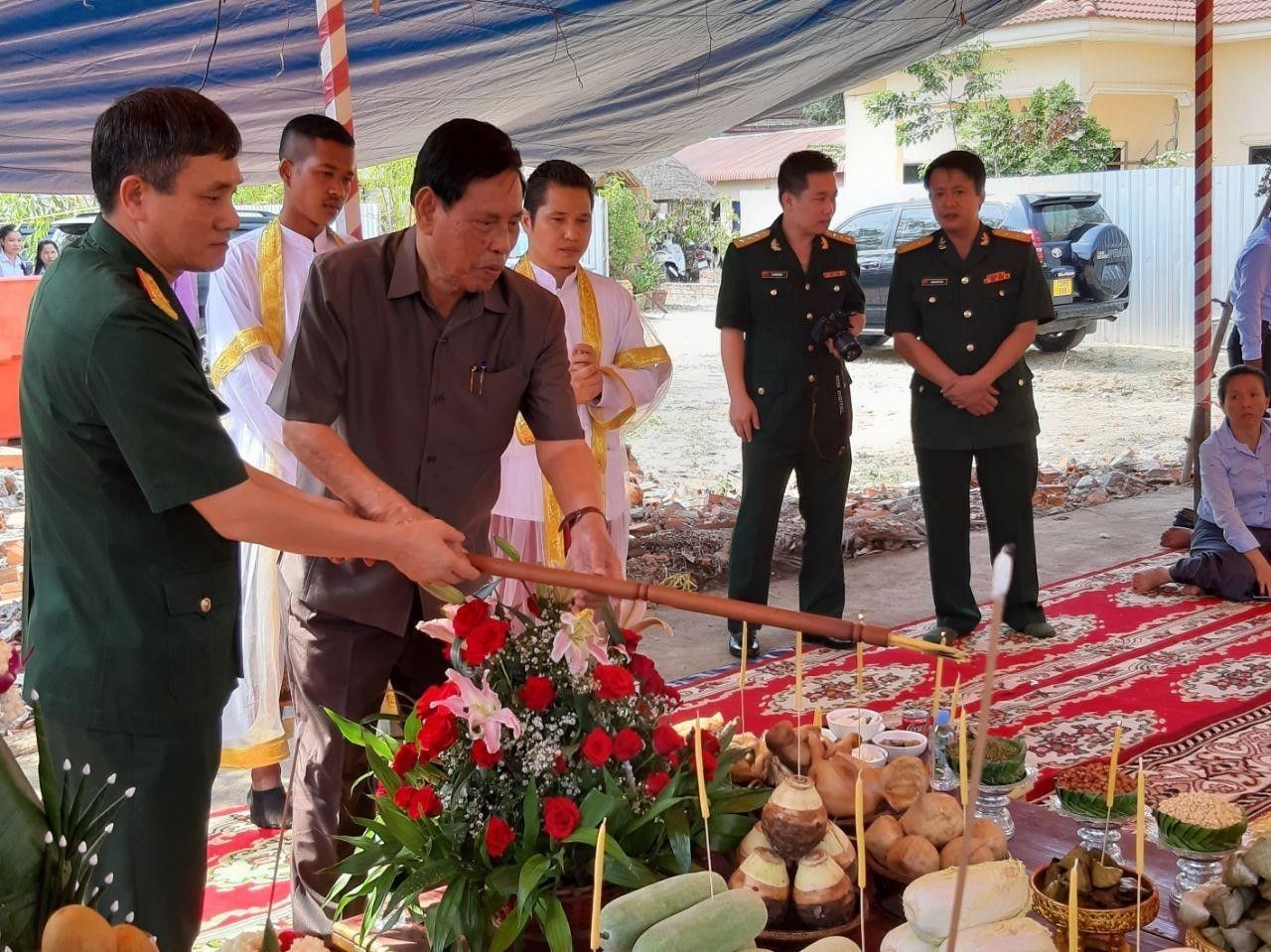 work starts on another vietnam cambodia friendship monument