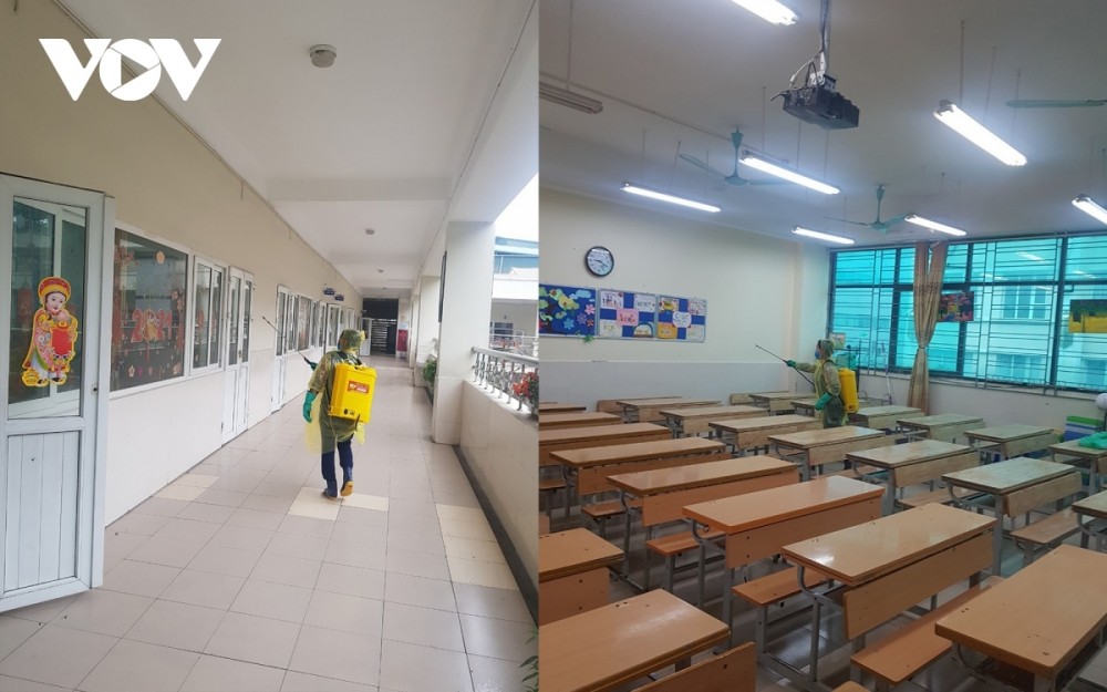 Schools in Ha Noi ready to welcome return of students after long break