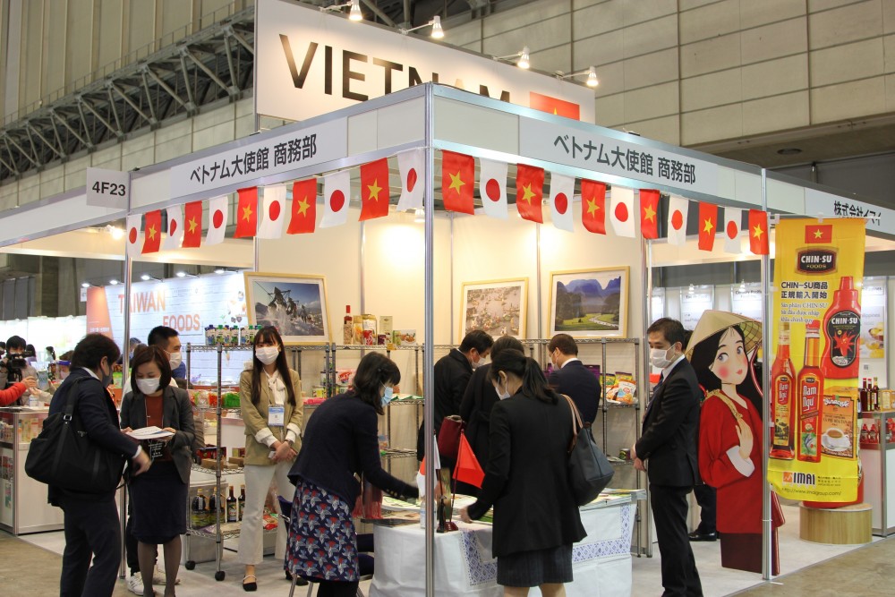 Vietnamese food, farm produce displayed at international exhibition in Japan