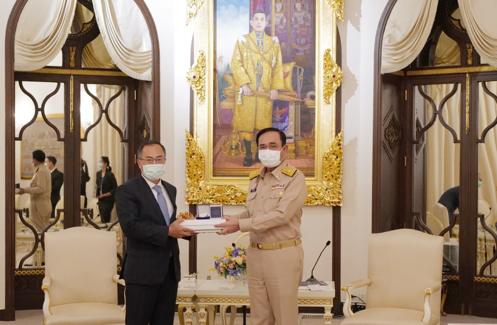 Đại sứ Phan Chí Thành chào xã giao Thủ tướng Thái Lan Prayut Chan-O-Cha