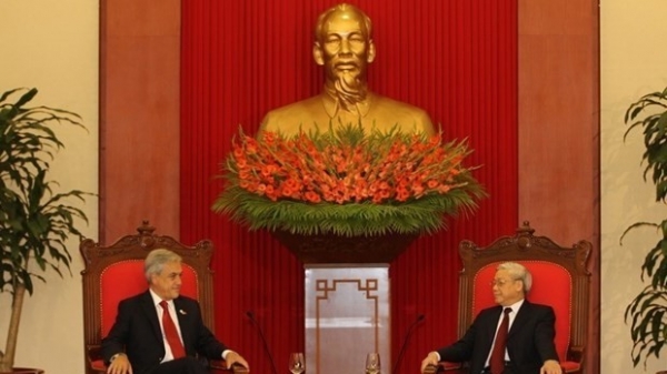 Vietnamese, Chilean leaders exchange congratulatory messages