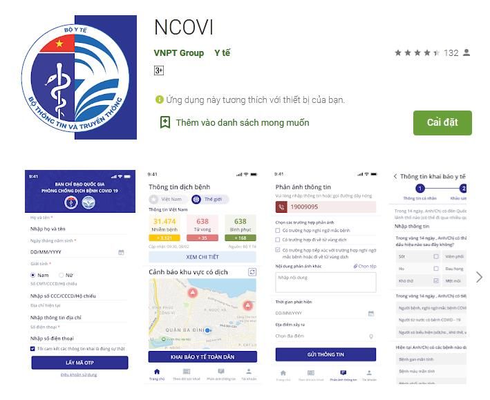 new version introduced for voluntary health declaration app ncovi