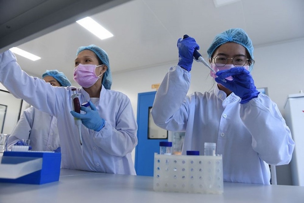 Vaccine production at Nanogen Pharmaceutical Biotechnology JSC (Nanogen). Photo: Nanogen