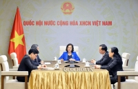 Vietnamese, Lao National Assembly leaders hold phone talks