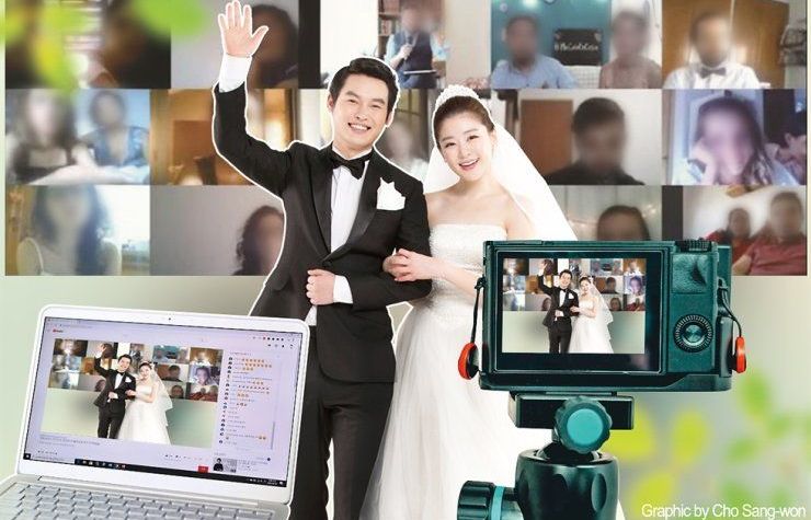 Dịch Covid-19: Hàn Quốc nở rộ xu hướng 'số hóa' lễ cưới, đám tang