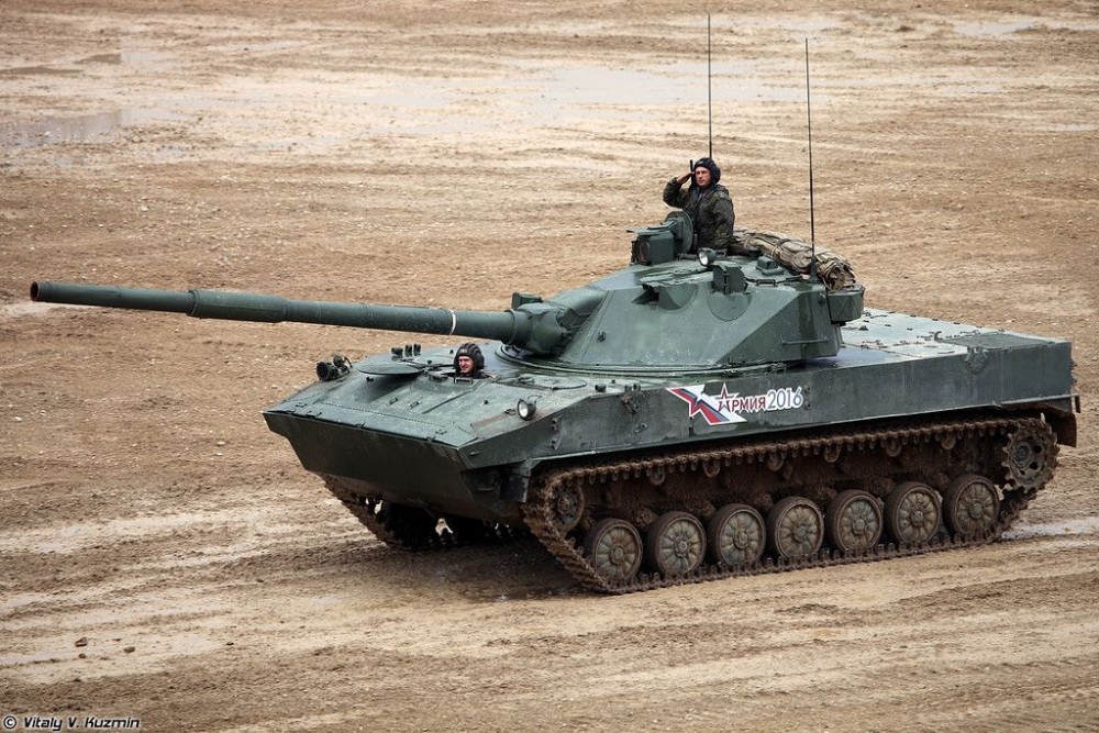 Ấn Độ dự kiến mua hàng trăm xe tăng hạng nhẹ Sprut-SD của Nga nhằm đối phó với Trung Quốc