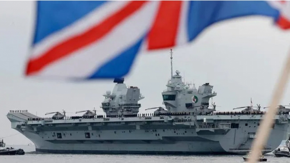 Anh cử tàu chiến HMS Queen Elizabeth đi qua Biển Đông, thể hiện cam kết đối với khu vực Ấn Độ Dương-Thái Bình Dương