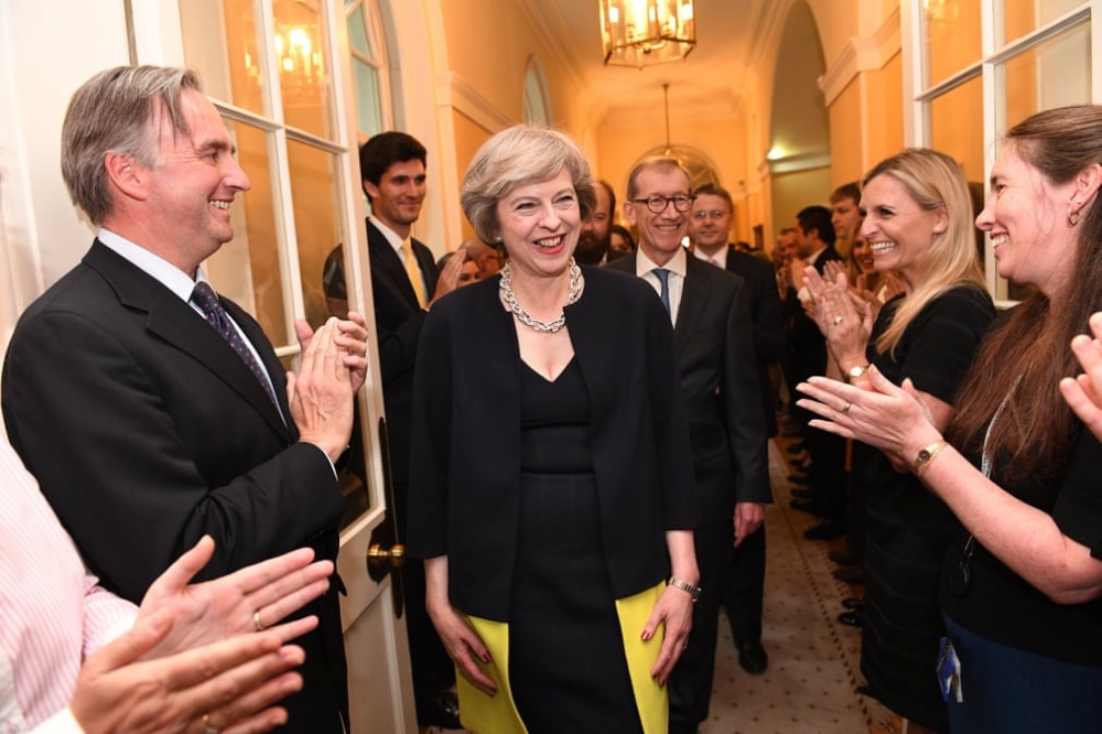 nhin lai su nghiep cua ba dam thep theresa may qua anh