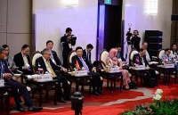 asean foreign ministers pay courtesy call on thai prime minister