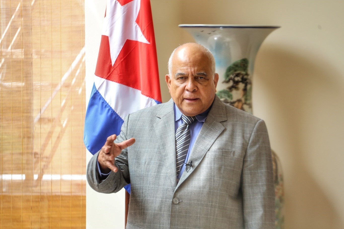 Cuban Ambassador to Vietnam Orlando Nicolás Hernández Guillén (Photo: VNA)