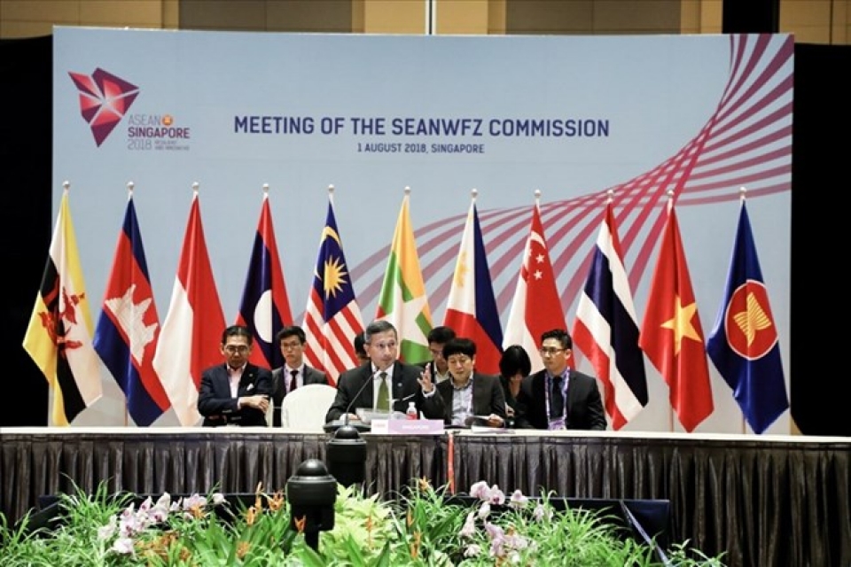 vietnam attends seanwfz aichr meetings in singapore