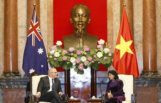 australian pm calls vietnam a key strategic partner in asean