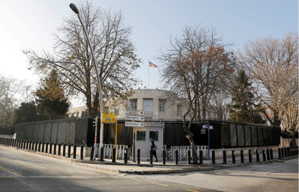 Thổ Nhĩ Kỳ bắt thêm 3 đối tượng liên quan đến vụ tấn công Đại sứ quán Mỹ