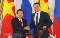 russian pm compliments vietnam russia tropical centre