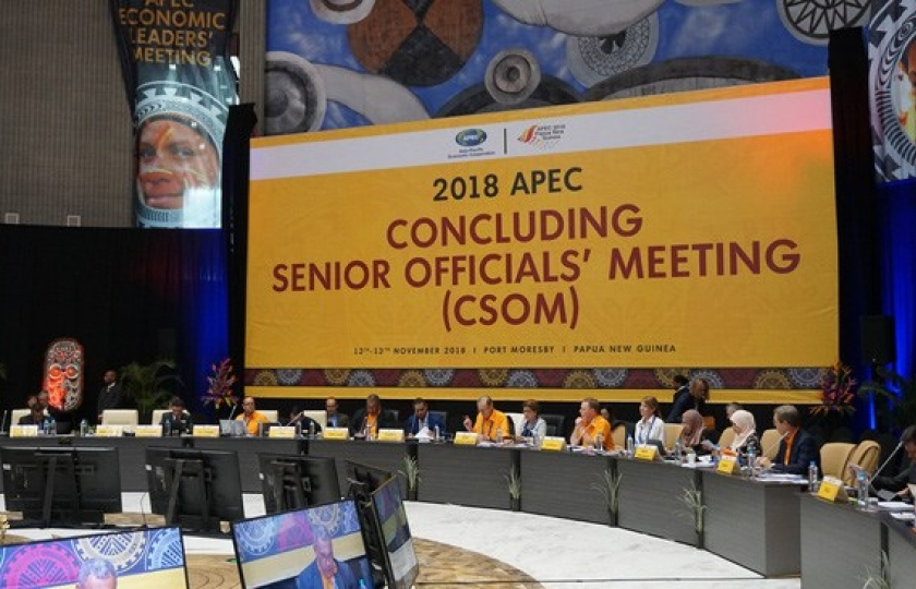 Chủ nhà APEC 2018 kêu gọi các thành viên tôn trọng quy tắc thương mại quốc tế