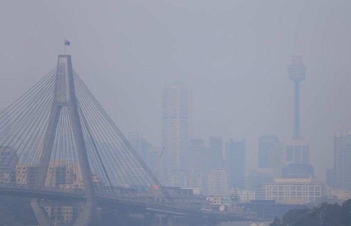 Sydney ô nhiễm không khí nghiêm trọng do cháy rừng