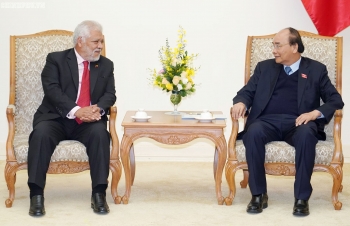 Prime Minister receives outgoing Venezuelan ambassador