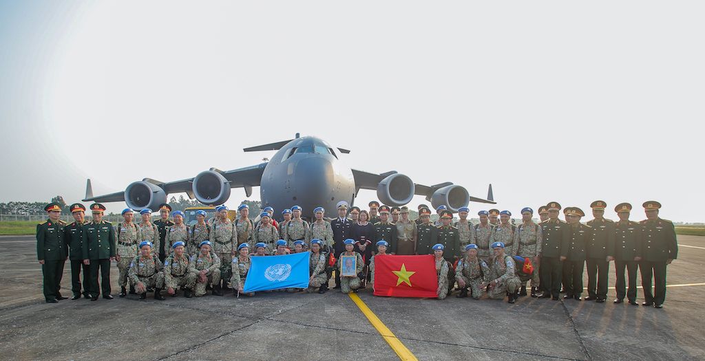 ministry bids farewell to peacekeepers to join un peacekeeping mission