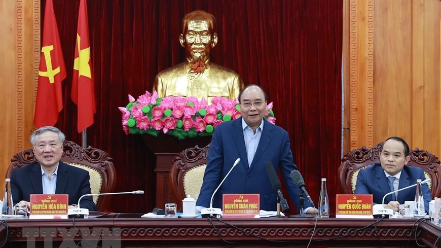 President Nguyen Xuan Phuc pays working visit to northern border province of Lang Son