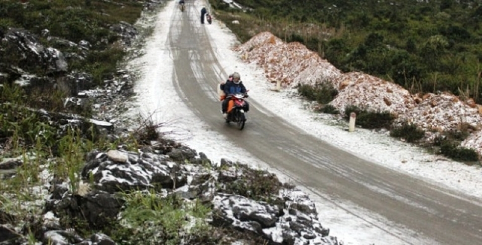 frost and sleet forecast for northern mountainous region at year end