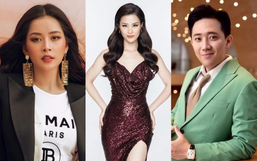 Singers Chi Pu, and Dong Nhi, and emcee Tran Thanh (L-R) are named among 100 most influential celebrities in Asia.