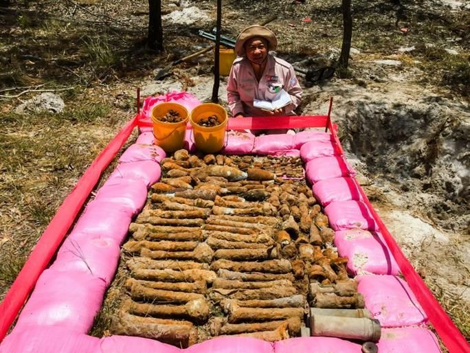 Quang Tri: 150 unexploded ordnance pieces defused