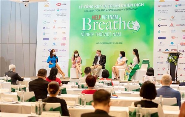 Over 1.17 mln USD raised for campaign “Help Viet Nam Breathe”