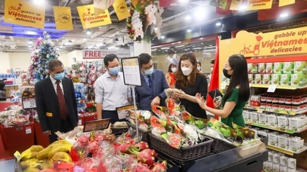 Vietnamese goods week 2021 opens in Singapore