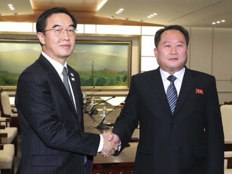 ​Triều Tiên tuyên bố đàm phán liên Triều thành công tốt đẹp