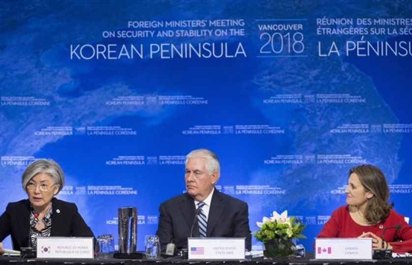 ​Khai mạc Hội nghị Ngoại trưởng về Triều Tiên tại Vancouver