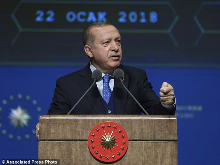 Thổ Nhĩ Kỳ khẳng định không “để mắt” tới vấn đề lãnh thổ Syria