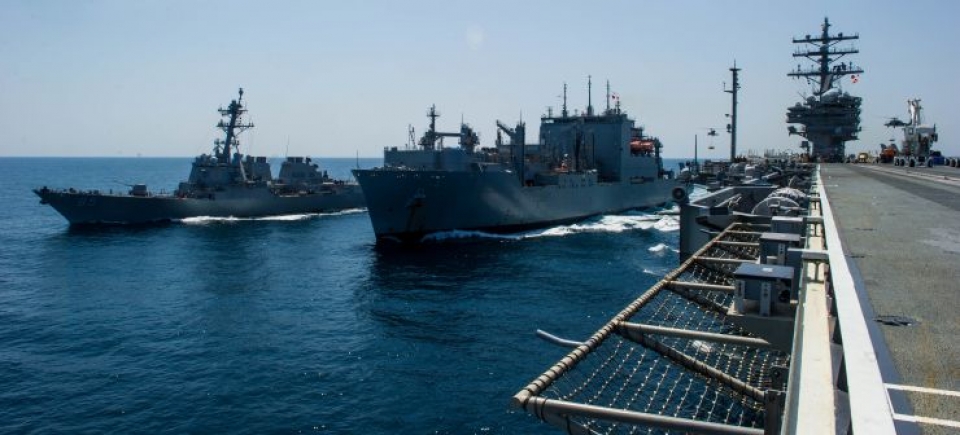 ​Tàu Mỹ tuần tra trên Biển Đông, Trung Quốc "kháng nghị cứng rắn"