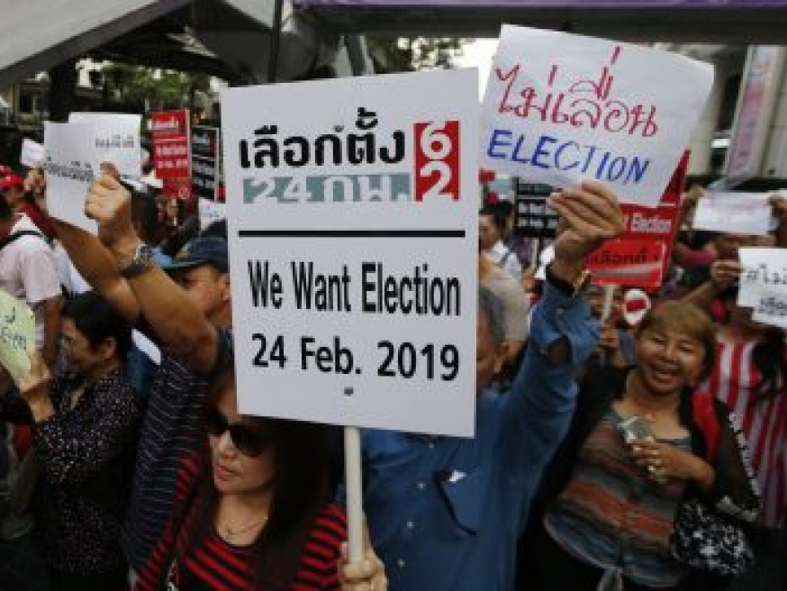Thái Lan khẳng định lùi thời điểm bầu cử sang tháng 3