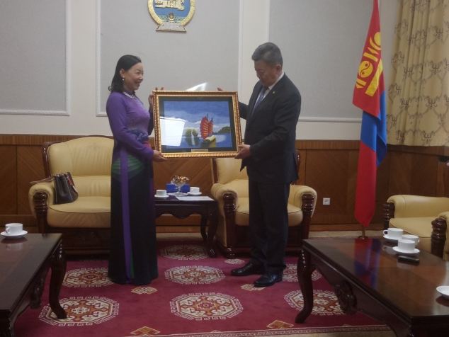 Việt Nam - Mông Cổ​ tăng cường hợp tác về quốc phòng