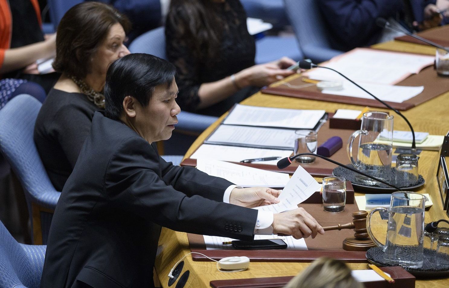 Việt Nam chủ trì Phiên họp của Hội đồng Bảo an về 'tình hình Trung Đông, bao gồm Palestine'