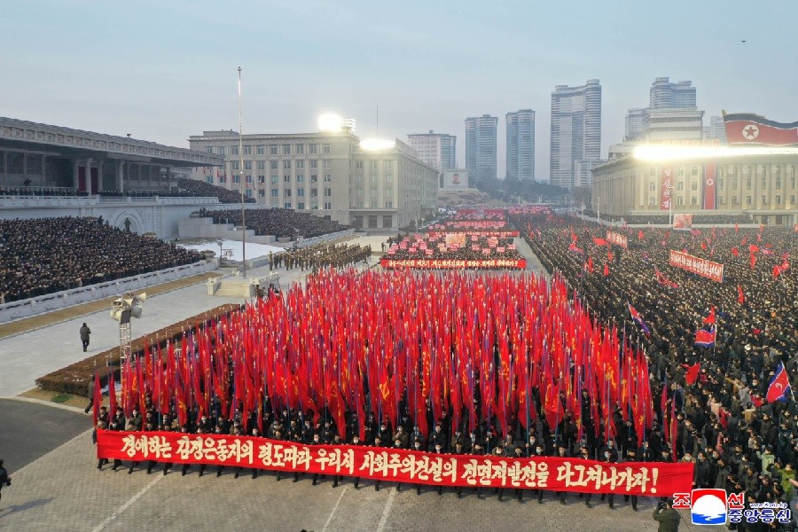 Sau vụ phóng tên lửa siêu thanh, Triều Tiên có hành động rầm rộ. (Nguồn: KCNA)