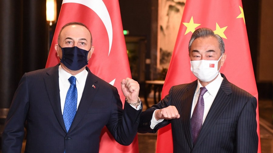 Ngoại trưởng Thổ Nhĩ Kỳ thăm Trung Quốc, tuyên bố sẵn sàng kết nối với Vành đai và Con đường. (Nguồn: Chinese Foreign Ministry)
