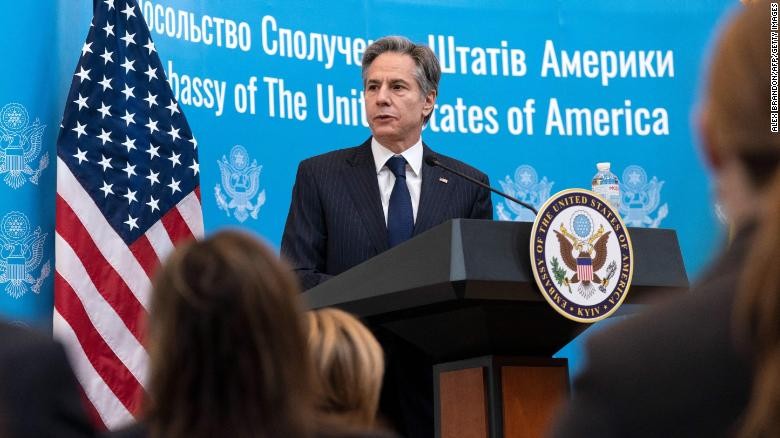 Ngoại trưởng Mỹ: Ukraine nên chuẩn bị cho những ngày khó khăn. (Nguồn: CNN)