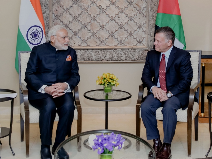 ​Ấn Độ, Jordan nhất trí thúc đẩy quan hệ song phương