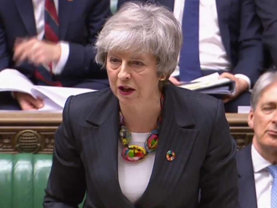Brexit: Quốc hội Anh bác kiến nghị của Thủ tướng Theresa May