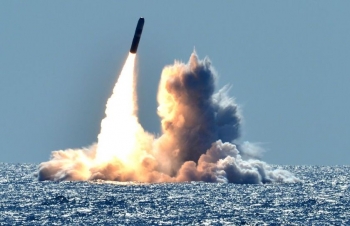 Mỹ thử thành công tên lửa đạn đạo Trident II có khả năng mang đầu đạn hạt nhân