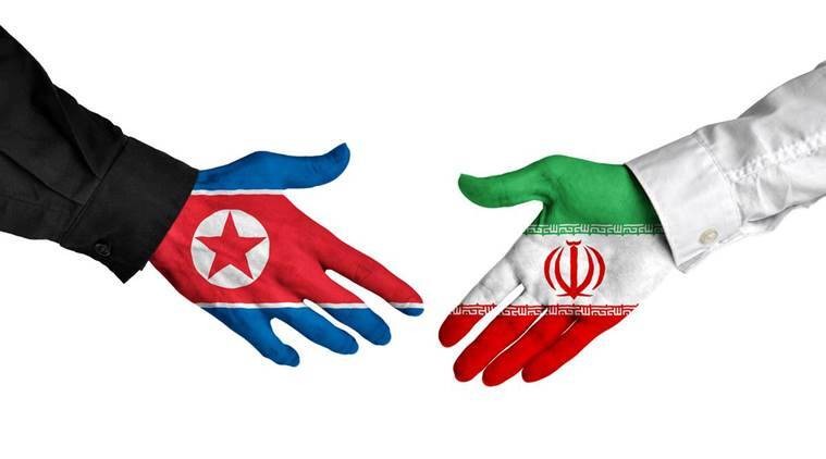 Báo cáo LHQ: Iran và Triều Tiên đã nối lại hợp tác tên lửa vào năm 2020. (Nguồn: The Indian Express)