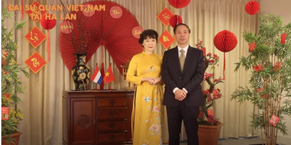 Đại sứ quán Việt Nam tại Hà Lan gửi thông điệp chúc Tết Tân Sửu 2021 bà con người Việt