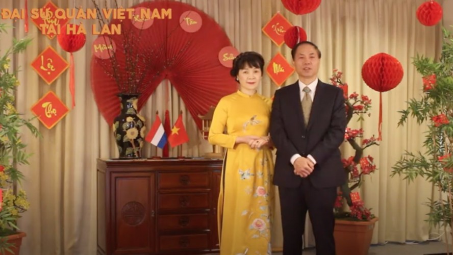 Đại sứ quán Việt Nam tại Hà Lan gửi thông điệp chúc Tết Tân Sửu 2021 bà con người Việt