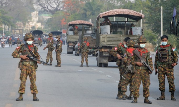 NÓNG! Thêm loạt nước phong tỏa viện trợ, trừng phạt các quan chức quân đội Myanmar, Bộ tứ lên tiếng. (Nguồn: AFP)
