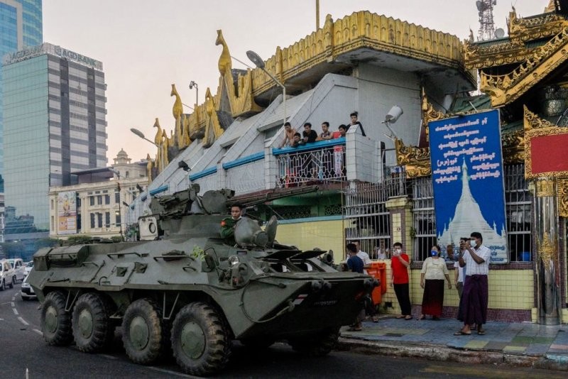 EU quyết định 'xuống tay' với quân đội Myanmar. (Nguồn: AFP)